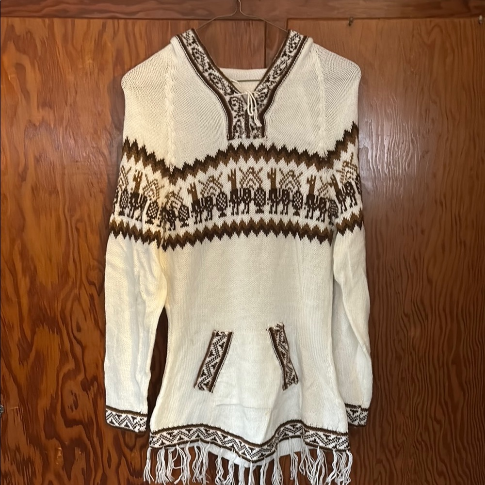Handmade Light Alpaca Sweater